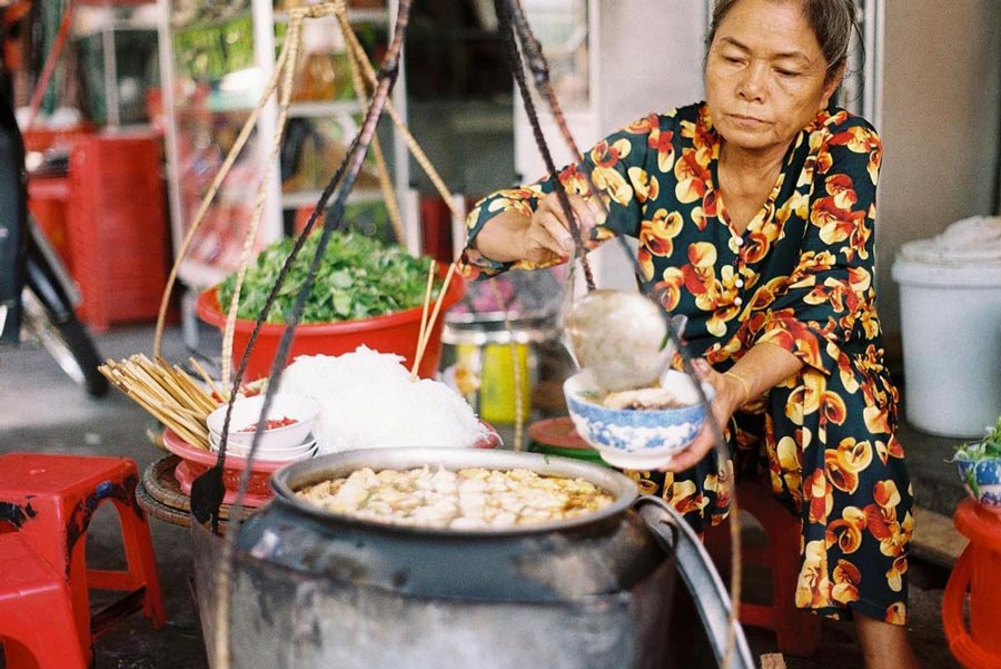 Le marché de Dong Ba à Hué