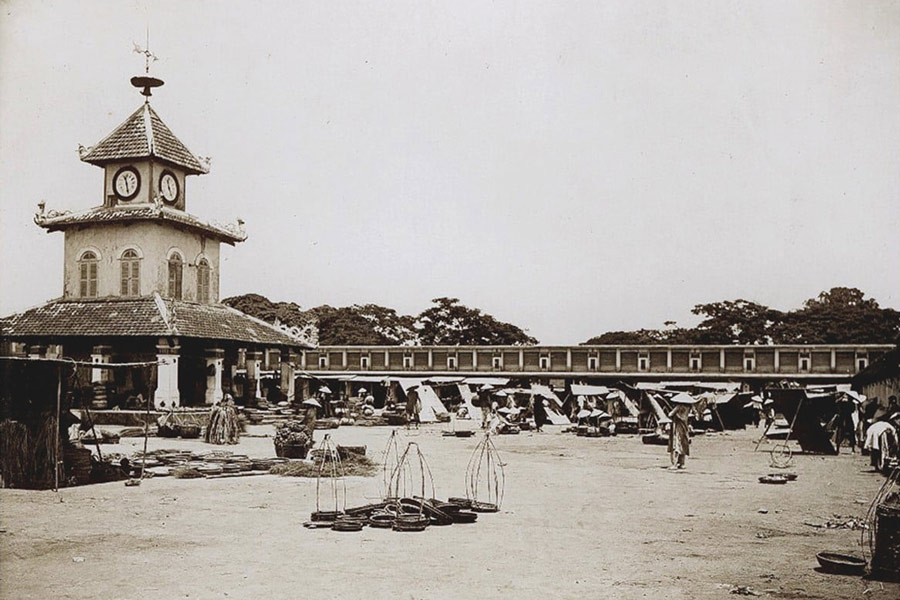 Le marché de Dong Ba à Hué