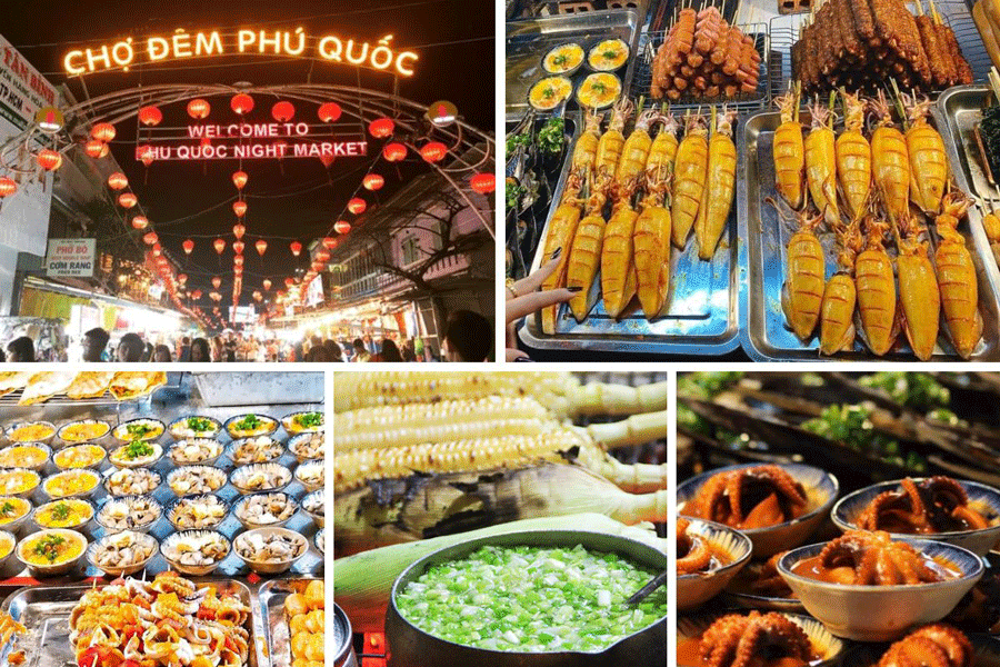 Le marché nocturne de Phu Quoc