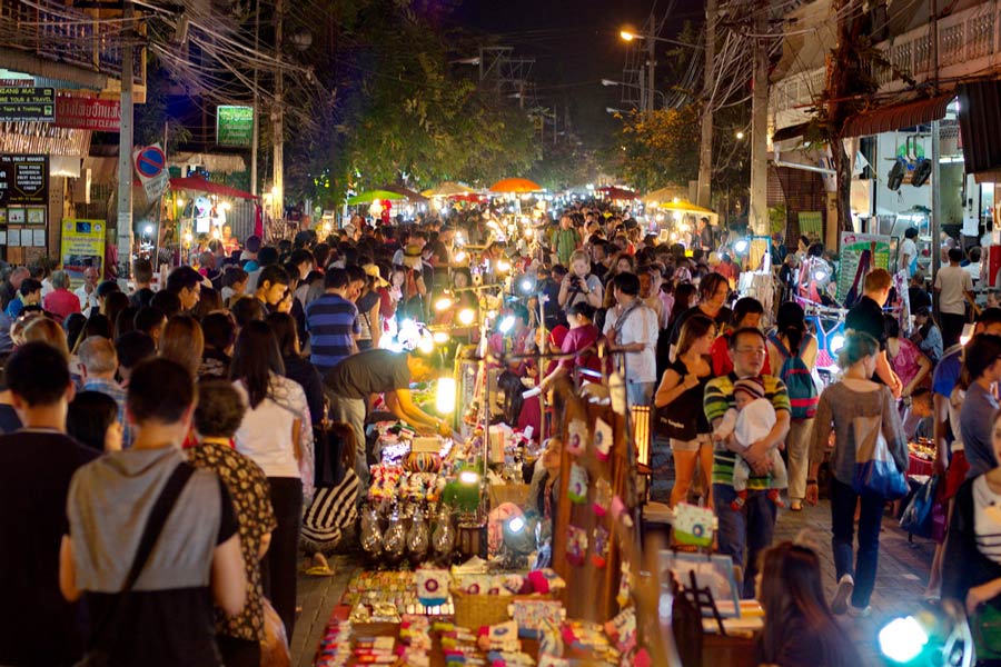 Les marchés nocturnes à Koh Samui 