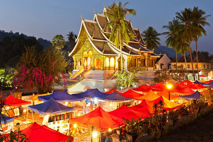 Histoire du marché nocturne de Luang Prabang