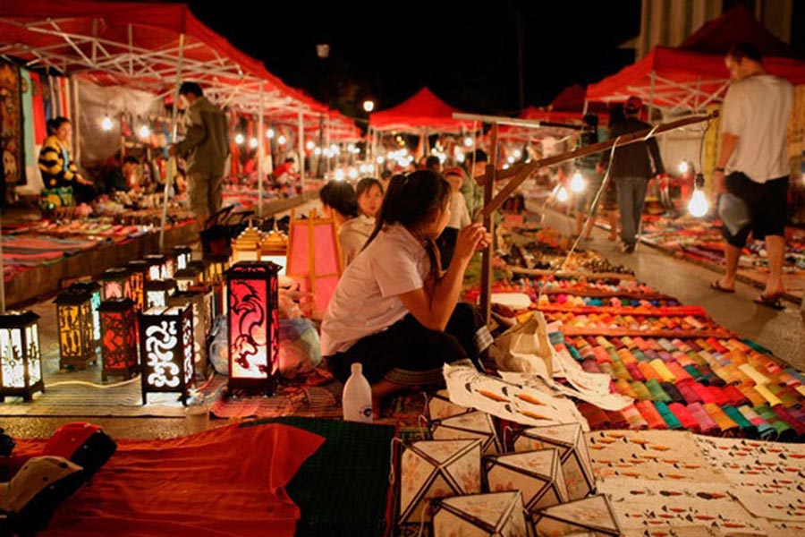 À Propos du marché nocturne de Luang Prabang