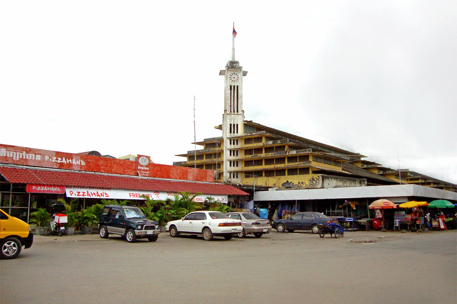 Architecture du marché de Psar Nath