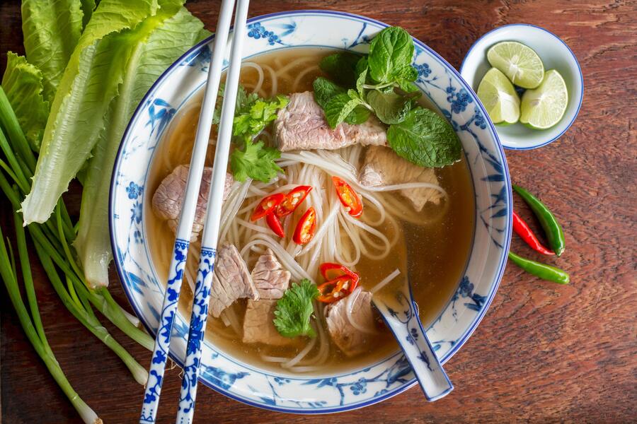 Le pho est sans doute le meilleur plat à Hanoi