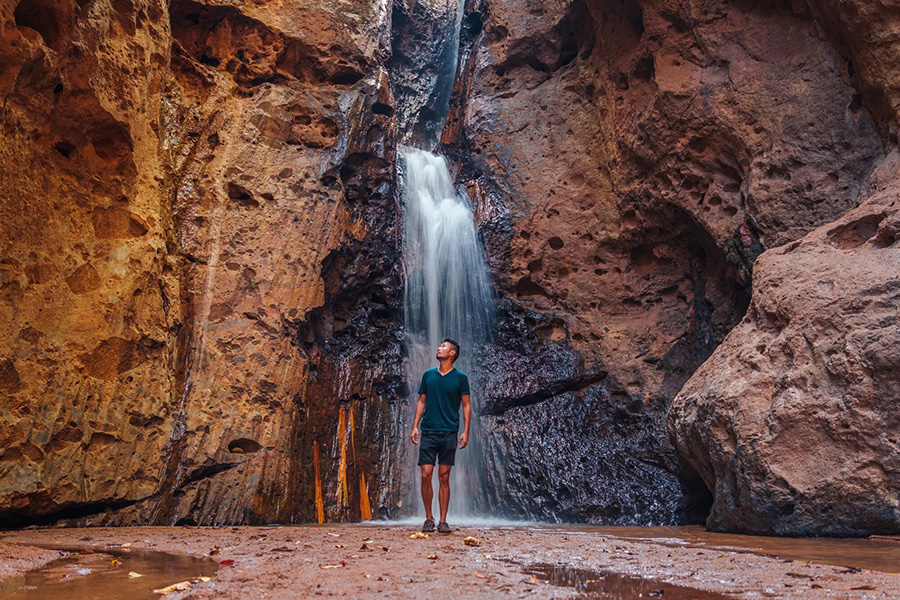 Entre canyon de Pai, sources chaudes et cascades, la nature y est omniprésente