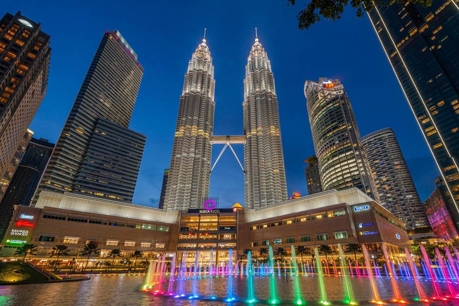 Meilleurs quartiers à Kuala Lumpur: L'éclat de la ville animée de Kuala Lumpur, accompagné de l'emblématique Twin Towers