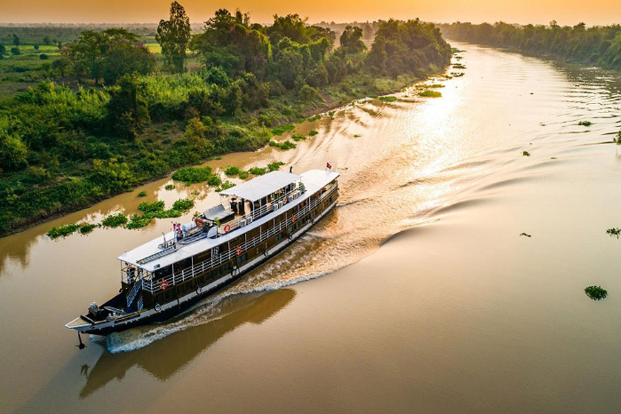 Croisière sur le mékong 