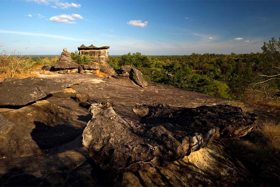 Parc National de Mukdahan est une destination idéale pour le trekking