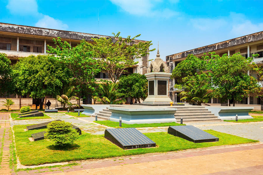 Avant le régime Khmer Rouge, le musée Tuol Sleng a été une école pour les enfants