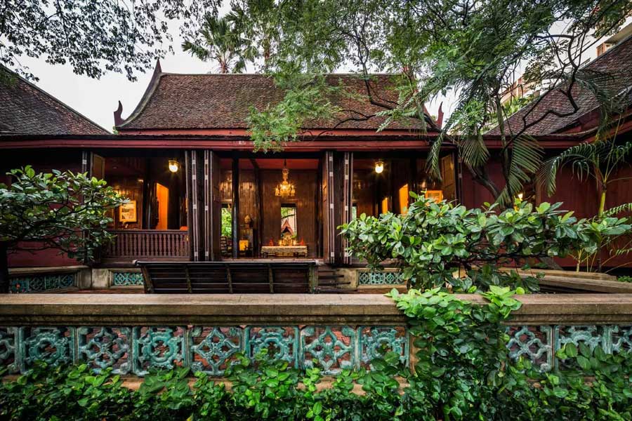 Musée de la maison de Jim Thompson est l'un des beaux musées à Bangkok