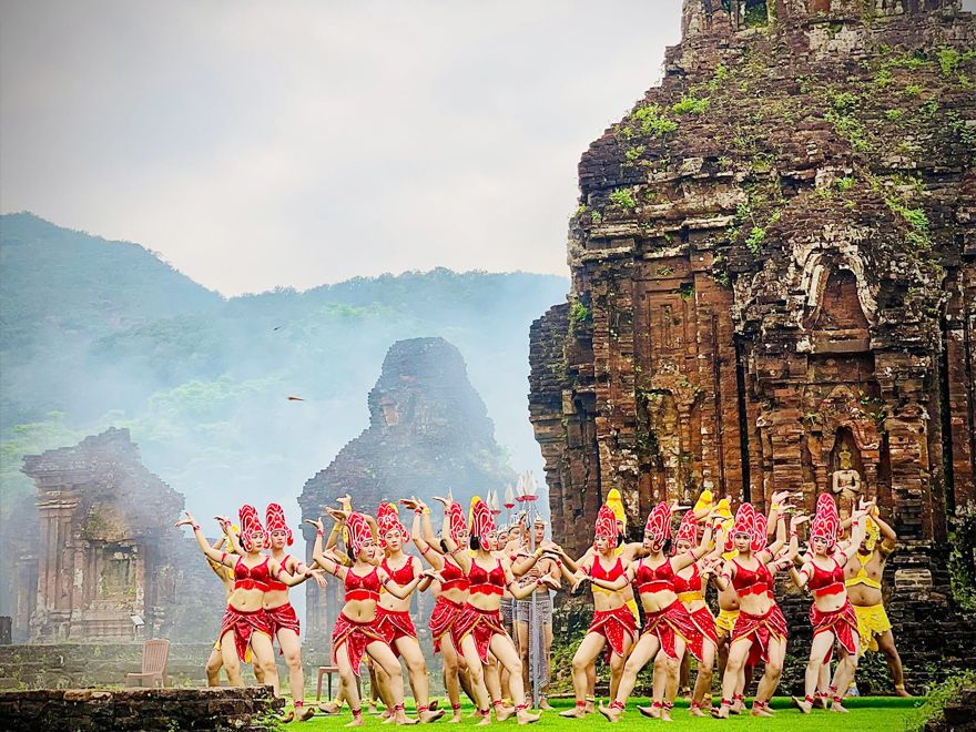 La danse de Apsara à My Son