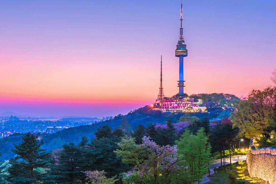 N Seoul Tour, panorama spectaculaire sur la ville