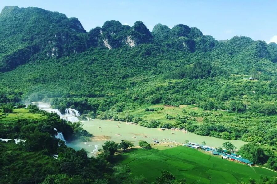 Nghieu Son Linh est situé au cœur de la province de Cao Bang