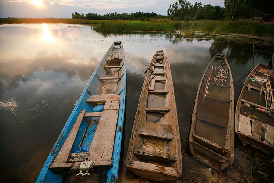Nong Kut Thing est une grande lagune de Bueng Kan