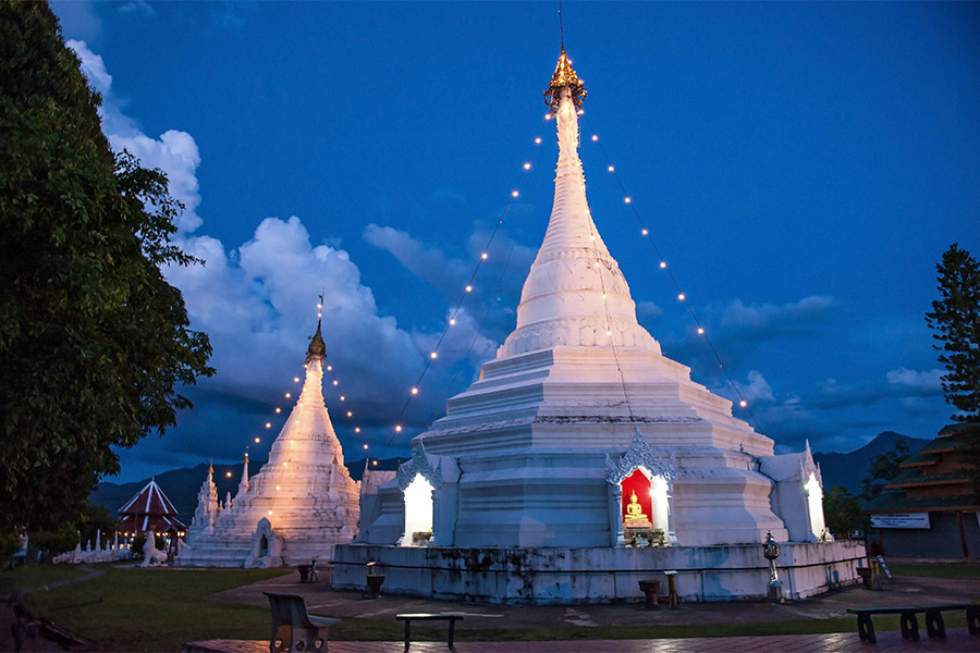 Wat Phrathat Doi Kong Mu à Mae Hong Son - Nord Thailande 8 jours