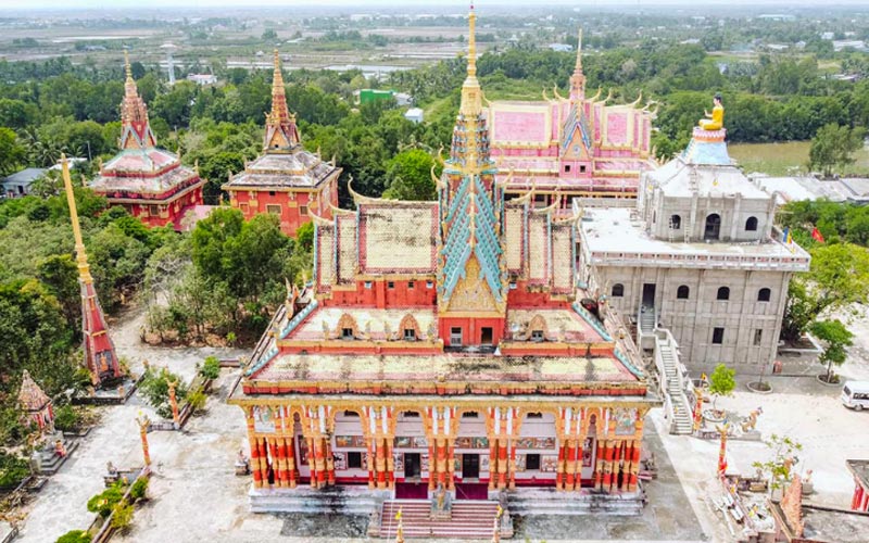 decouverte de la pagode de ghositaram a bac lieu