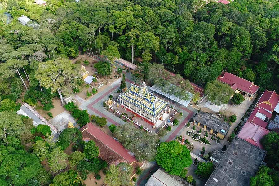 Charme de la pagode de Hang