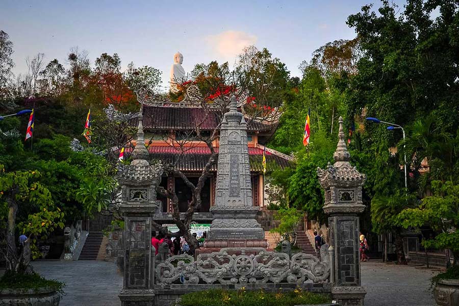 Pagode de Long Son: L'espace solennel 