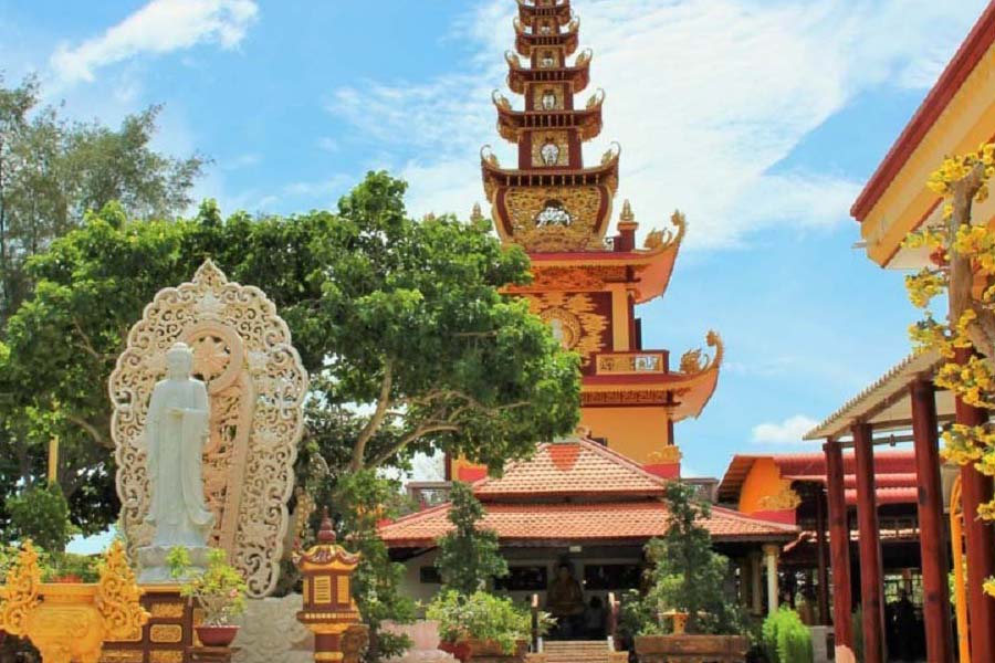 La pagode Van Phuoc peut être visitée toute l’année