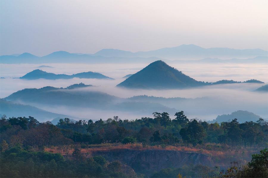 Parc National de Phu Ruea à Loei