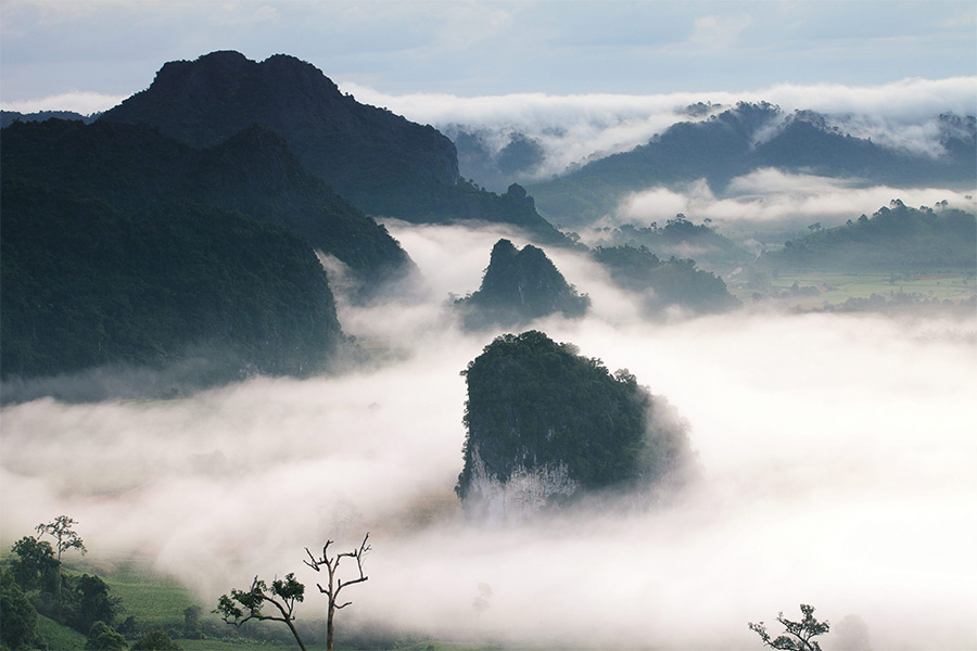 Parc National de Phu Langka à Nakhon Phanom