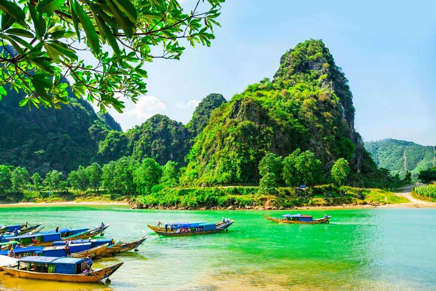 Parcs nationaux au Vietnam - Parc national de Phong Nha - Ke Bang - rivière de Chay