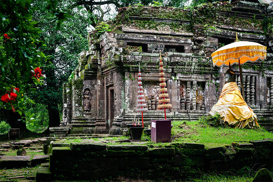 Wat Phou est un patrimoine mondial au Laos