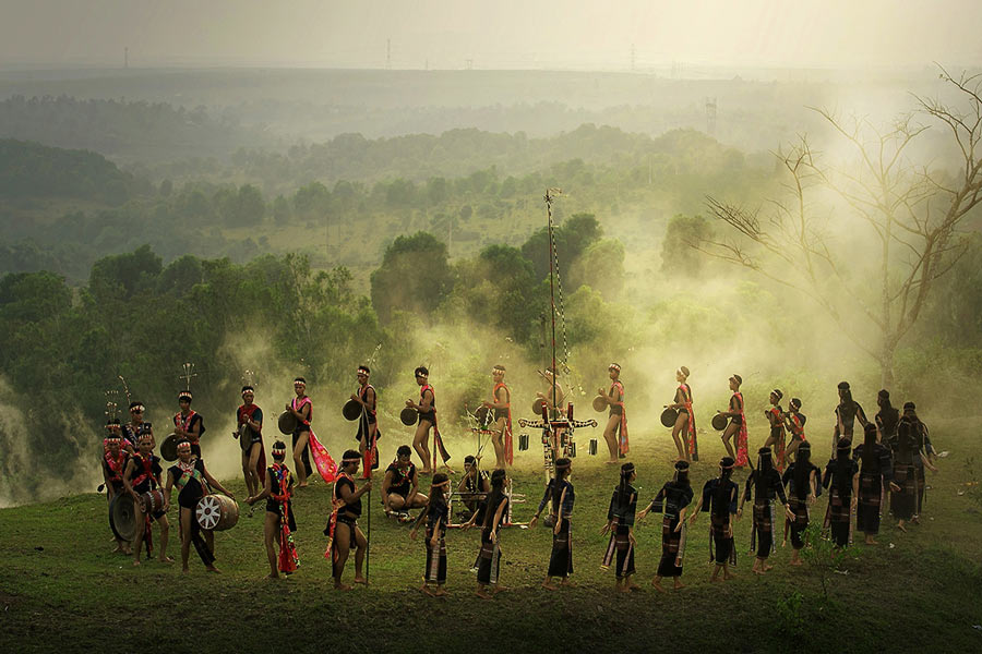 L'espace de Gong est l'un des patrimoines culturels immatériels de l'UNESCO au Vietnam