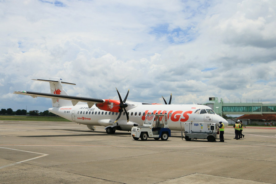 Avion Malindo à l'aéroport de Penang