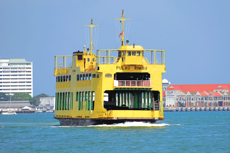 Service de ferry pour se rendre à Penang