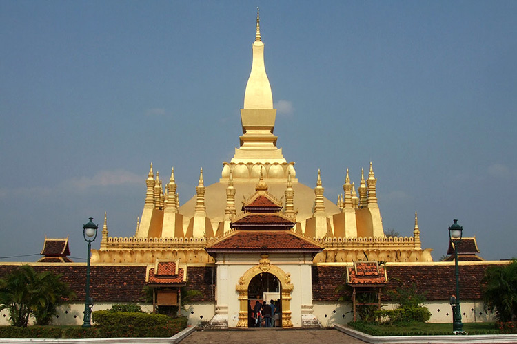 Pha That Luang à Vientiane