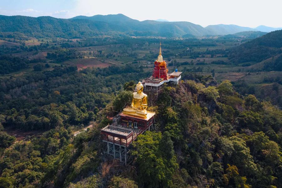 Beauté unique de la province de Phrae