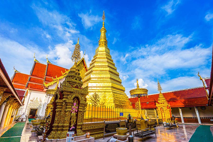Wat Phra That Cho Hae dans la province de Phrae