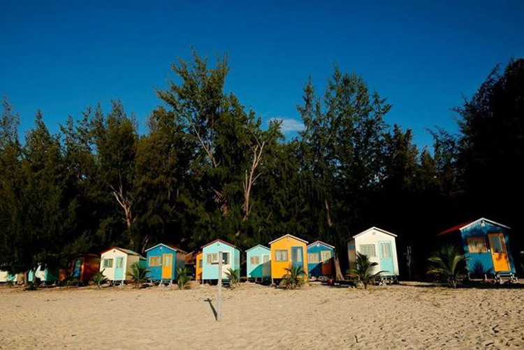 Camping à la plage de Dai Lanh 