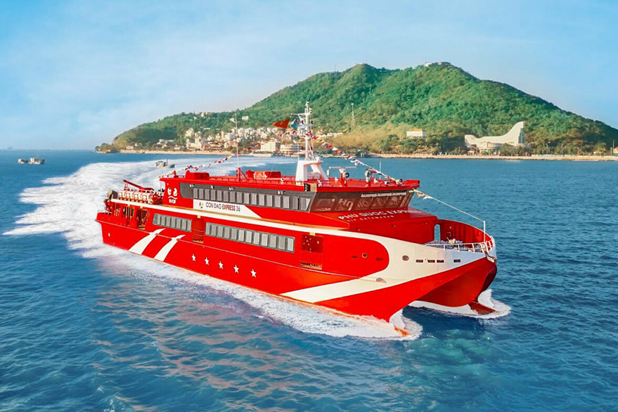 Bateau rapide vers Phu Quoc