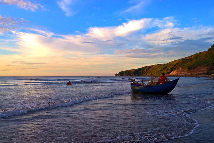 La plage de Quynh Nghia