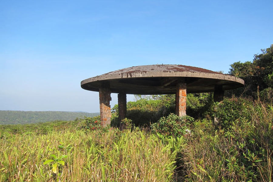 Un coin du parc national au plateau de Bokor 