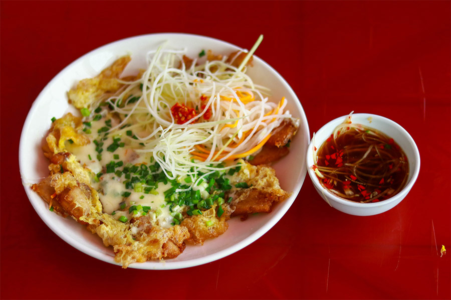 Bot Chien est l'un des plats typiques à Saigon