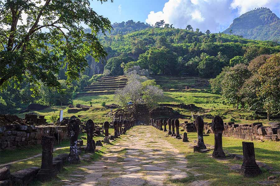 Wat Phou est patrimoine mondial de UNESCO - une des raisons pour visiter Wat Phou