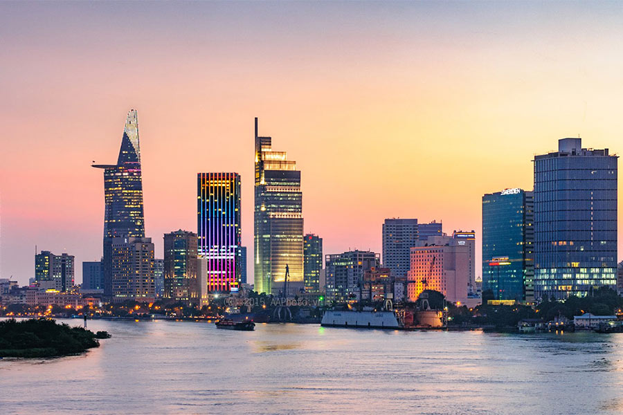 Hochiminh ville au Sud du Vietnam est la plus grande ville du pays