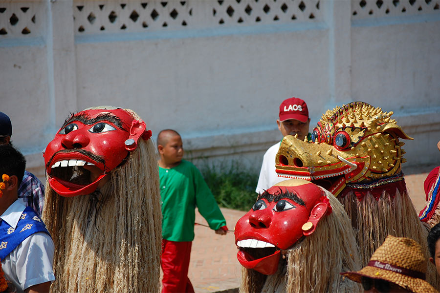 Religion d'animistes au Laos