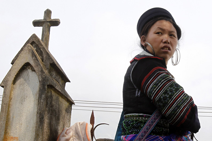 Église Hmong au Nord du Laos