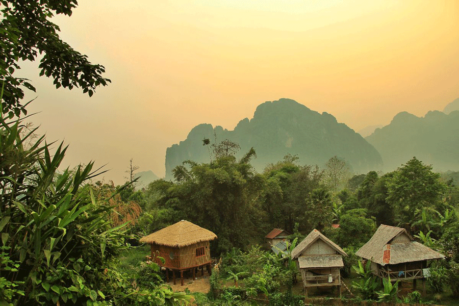 Réserve naturelle de Bokeo et le Gibbon Experience