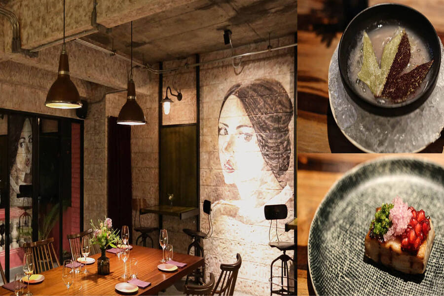Le restaurant Gaa, l’un des restaurants étoilés Michelin à Bangkok