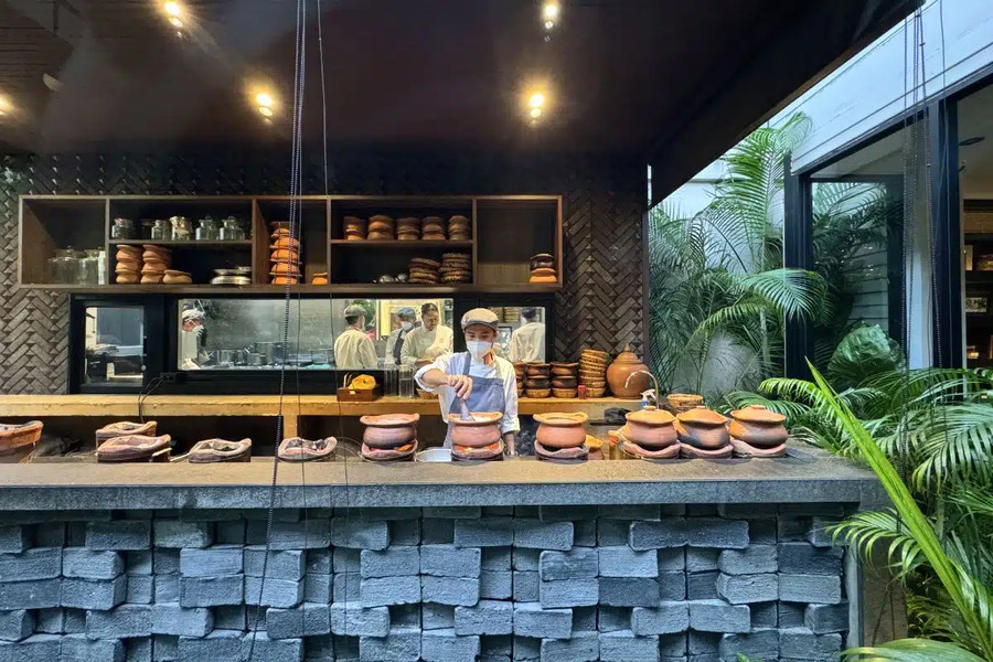 Sorn - l’un des restaurants étoilés Michelin à Bangkok