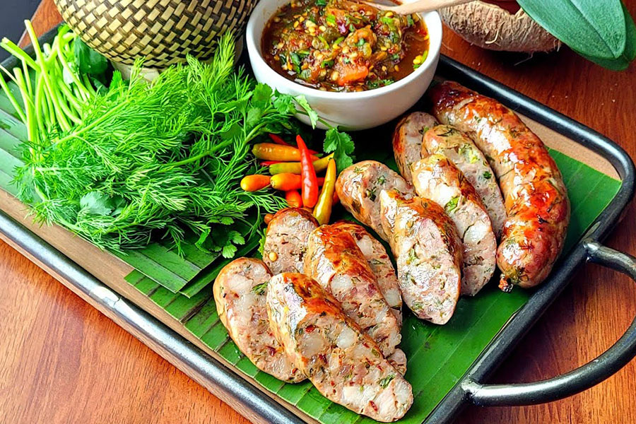 Sai Oua, la saucisse traditionelle de Chiang Mai