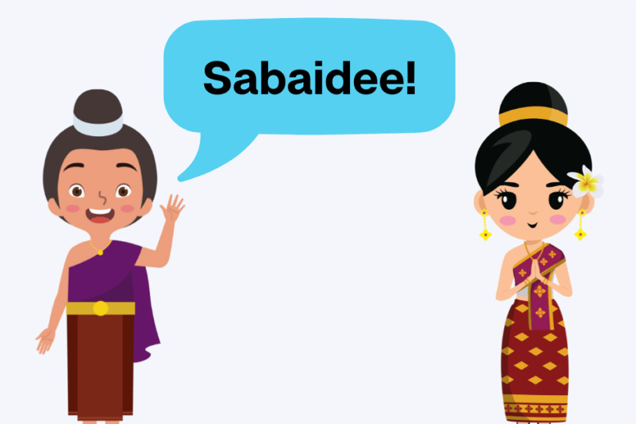 L'Expression "Sabaidee" est utilisée par tout le monde au Laos