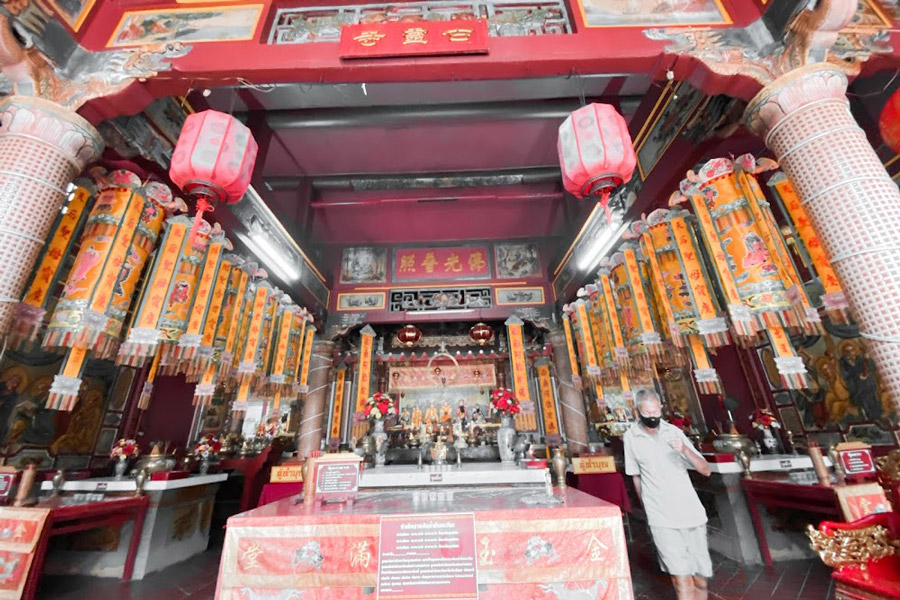 Élégance architecturale du Sanctuaire Chao Mae Kow Leng Jee 