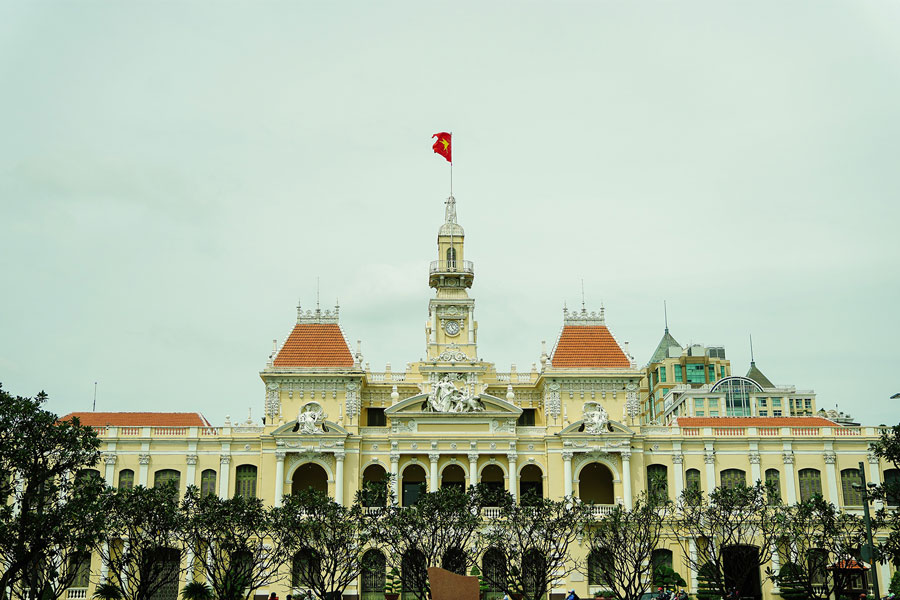 Le siège du Comité populaire de Ho Chi Minh-Ville
