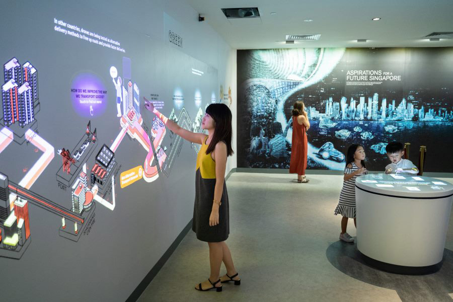 Les expositions à la Singapore City Gallery